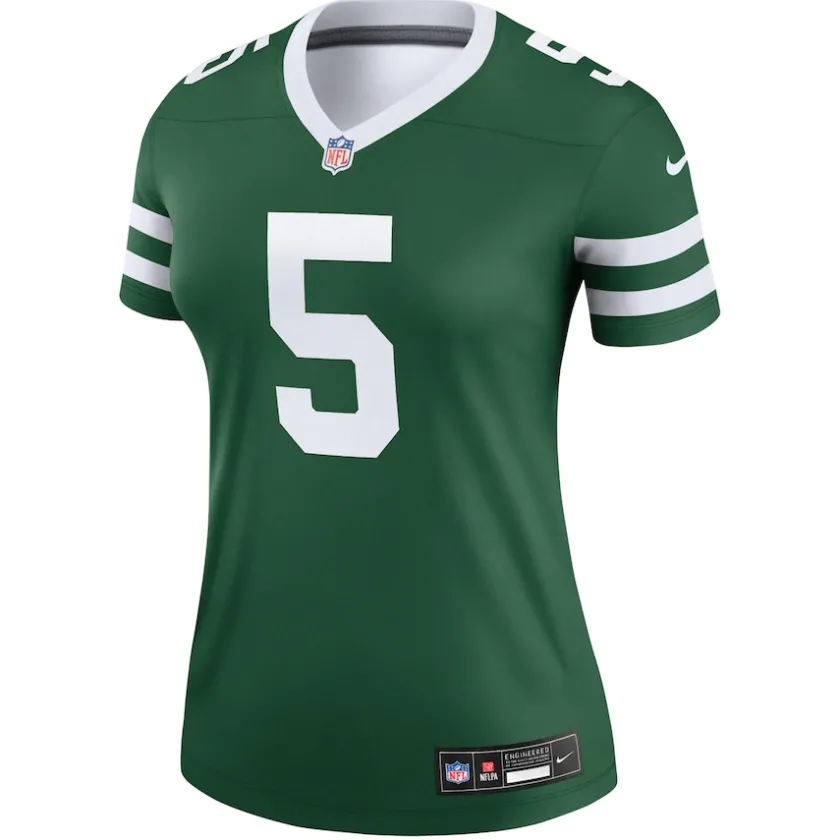 Jerseys|Women^New York Jets Women's Nike Garrett Wilson Legacy Green Legend Player Performance Top