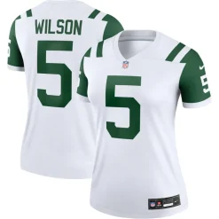Jerseys|Women^New York Jets Women's Nike Garrett Wilson Classic Alternate White Alternate Legend Player Performance Top