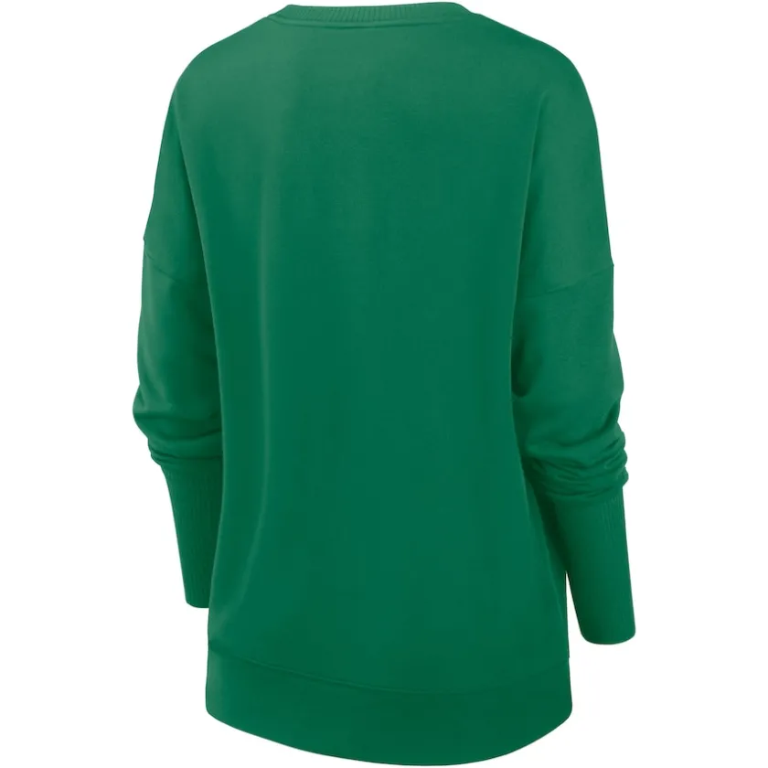 Sweatshirts & Fleece|Women^New York Jets Women's Nike Green Rewind Playback Icon Performance Pullover Sweatshirt