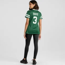 Jerseys|Women^New York Jets Women's Nike Jordan Travis Legacy Green Team Game Jersey