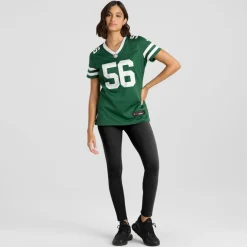 Jerseys|Women^New York Jets Women's Nike Quincy Williams Legacy Green Game Player Jersey