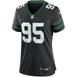 Jerseys|Women^New York Jets Women's Nike Quinnen Williams Legacy Black Alternate Game Jersey