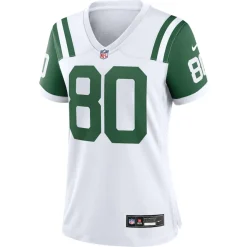 Jerseys|Women^New York Jets Women's Nike Wayne Chrebet White Classic Alternate Retired Player Game Jersey