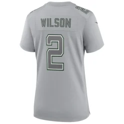 Jerseys|Women^New York Jets Women's Nike Zach Wilson Gray Atmosphere Fashion Game Jersey