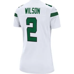 Jerseys|Women^New York Jets Women's Nike Zach Wilson White Player Jersey