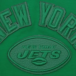 Tank Tops^New York Jets Women's Pro Standard Kelly Green Triple Tonal Racerback Tank Top