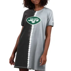 Dresses & Skirts^New York Jets Women's Starter Black Ace Tie-Dye T-Shirt Dress
