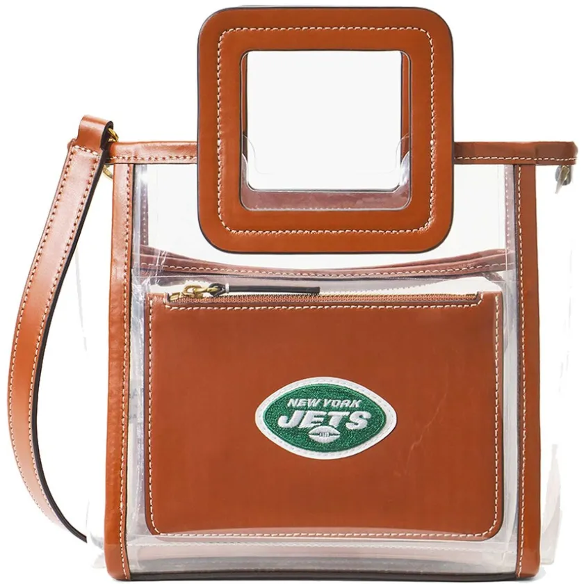 Accessories|Purses^New York Jets Women's STAUD Clear Mini Shirley Bag