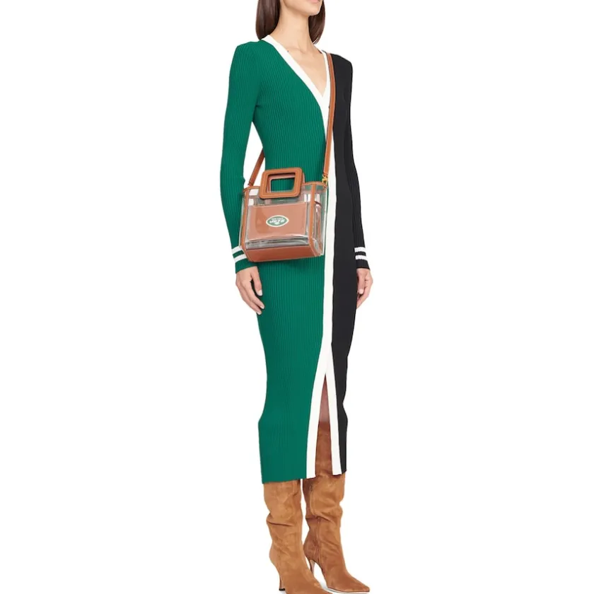 Accessories|Purses^New York Jets Women's STAUD Clear Mini Shirley Bag