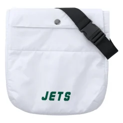 Jackets^New York Jets Women's WEAR By Erin Andrews White Packaway Full-Zip Puffer Jacket