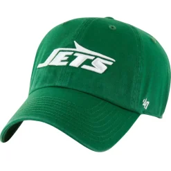 Hats|Kids^New York Jets Youth '47 Green Logo Clean Up Adjustable Hat