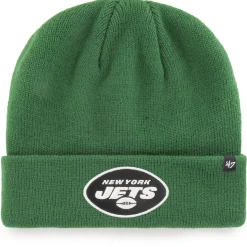 Hats|Kids^New York Jets Youth '47 Green Basic Cuffed Knit Hat