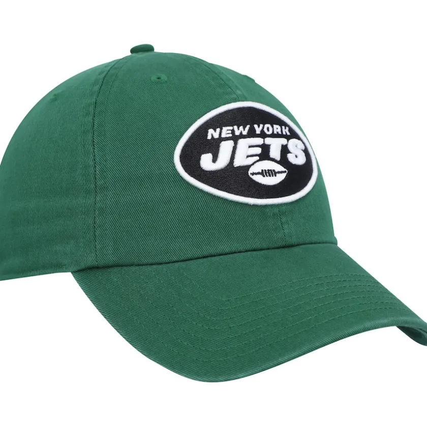 Hats|Kids^New York Jets Youth '47 Green Logo Clean Up Adjustable Hat
