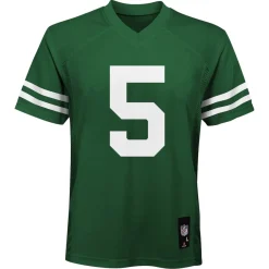 Jerseys|Kids^New York Jets Youth Garrett Wilson Legacy Green Replica Player Jersey
