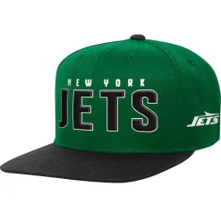 Hats|Kids^New York Jets Youth Green/Black Lock Up Flat Brim Snapback Hat