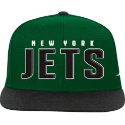 Hats|Kids^New York Jets Youth Green/Black Lock Up Flat Brim Snapback Hat