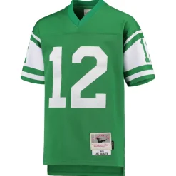 Jerseys|Kids^New York Jets Youth Mitchell & Ness Joe Namath Green 1968 Legacy Retired Player Jersey
