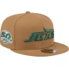 Hats|Kids^New York Jets Youth New Era Brown Color Pack Side Patch 9FIFTY Snapback Hat