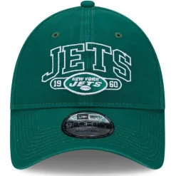 Hats|Kids^New York Jets Youth New Era Green Outline 9FORTY Adjustable Hat