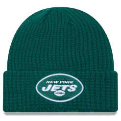 Hats|Kids^New York Jets Youth New Era Green Prime Cuffed Knit Hat