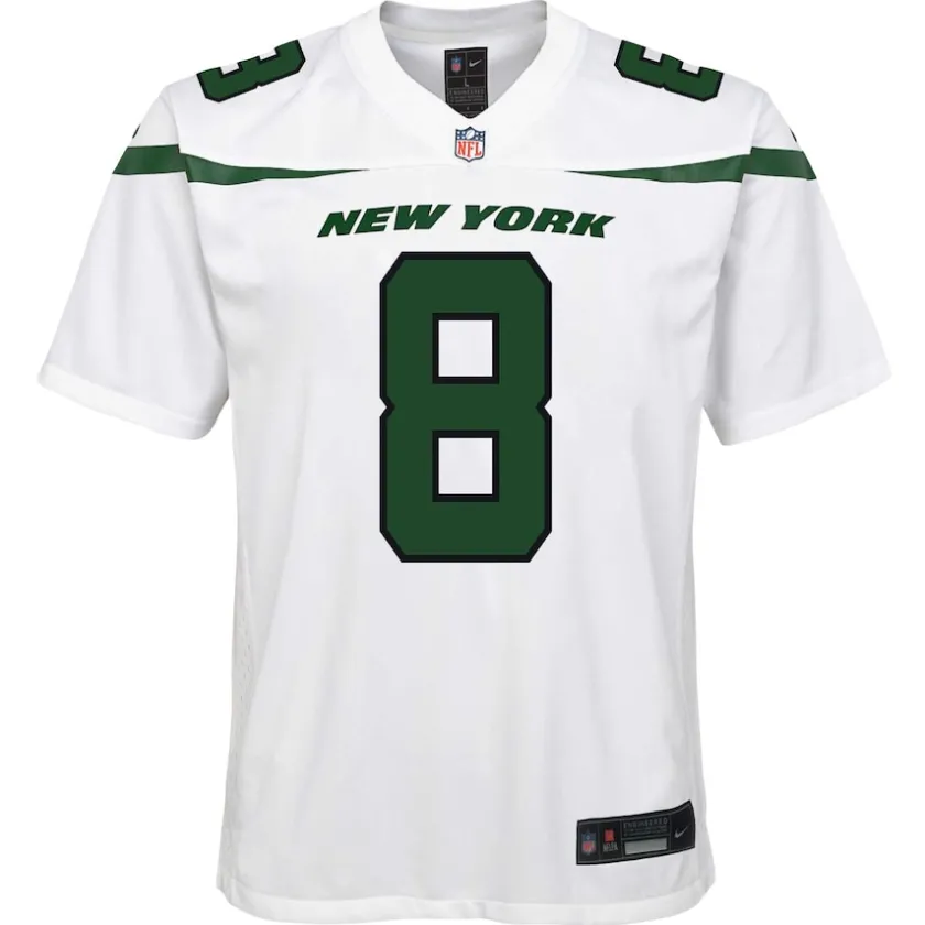 Jerseys|Kids^New York Jets Youth Nike Aaron Rodgers White Game Jersey