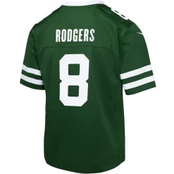 Jerseys|Kids^New York Jets Youth Nike Aaron Rodgers Gotham Green Game Jersey