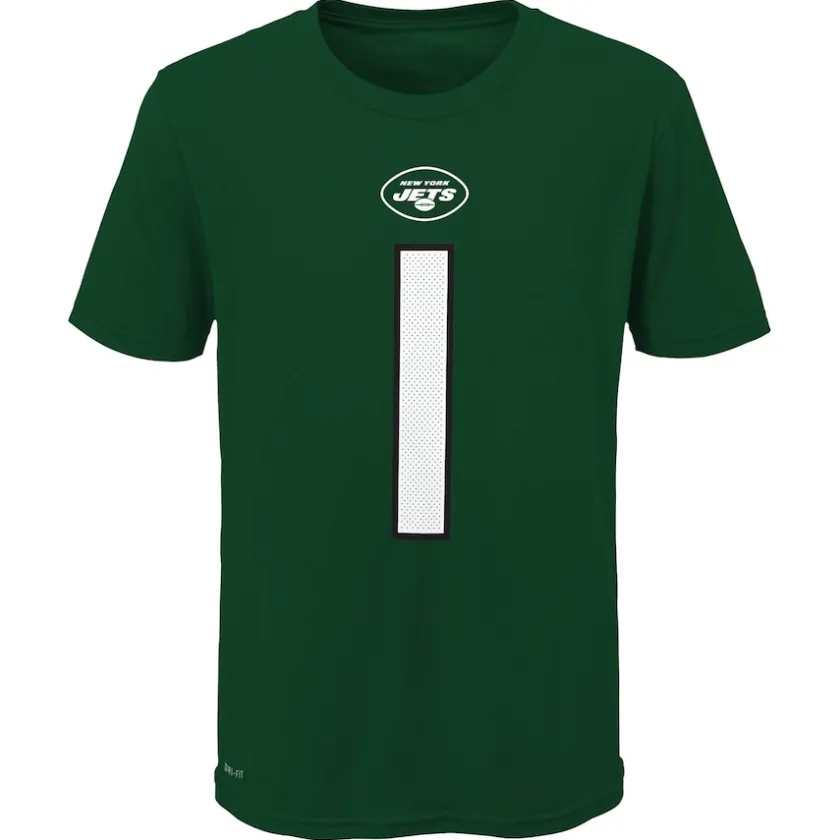 T-Shirts|Kids^New York Jets Youth Nike Ahmad Sauce Gardner Green Team Pride Player Name & Number T-Shirt