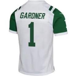 Jerseys|Kids^New York Jets Youth Nike Ahmad Sauce Gardner White Classic Alternate Game Jersey