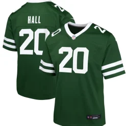 Jerseys|Kids^New York Jets Youth Nike Breece Hall Legacy Green Game Jersey