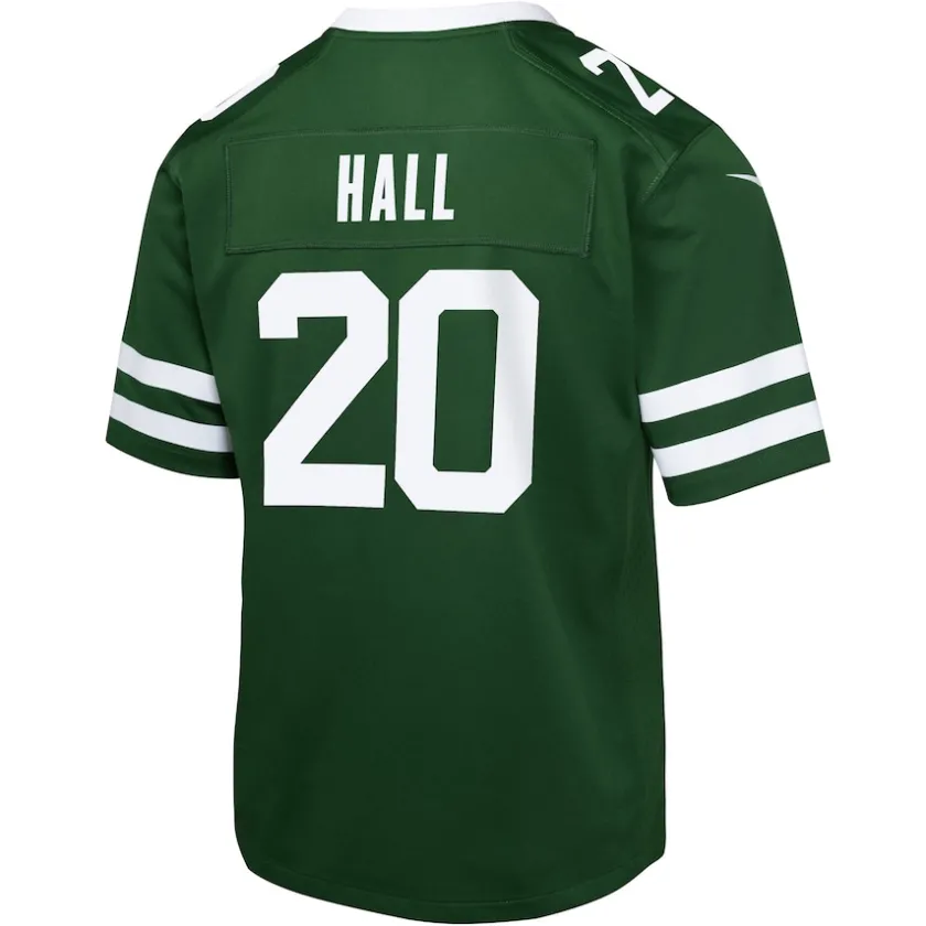 Jerseys|Kids^New York Jets Youth Nike Breece Hall Legacy Green Game Jersey