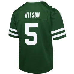 Jerseys|Kids^New York Jets Youth Nike Garrett Wilson Legacy Green Game Jersey