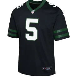 Jerseys|Kids^New York Jets Youth Nike Garrett Wilson Legacy Black Alternate Game Jersey