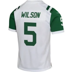 Jerseys|Kids^New York Jets Youth Nike Garrett Wilson White Classic Alternate Game Jersey