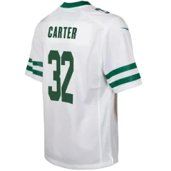 Jerseys|Kids^New York Jets Youth Nike Michael Carter Legacy White Game Jersey