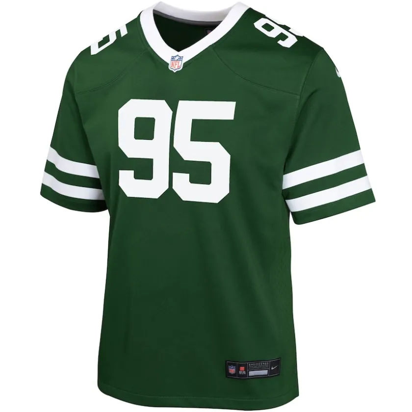 Jerseys|Kids^New York Jets Youth Nike Quinnen Williams Legacy Green Game Jersey
