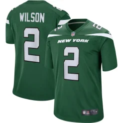 Jerseys|Kids^New York Jets Youth Nike Zach Wilson Gotham Green Game Jersey