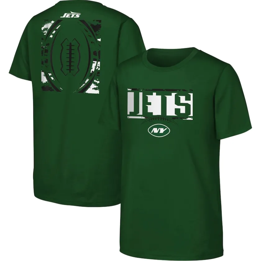 T-Shirts|Kids^New York Jets Youth Outerstuff Green The Blitz Cotton T-Shirt
